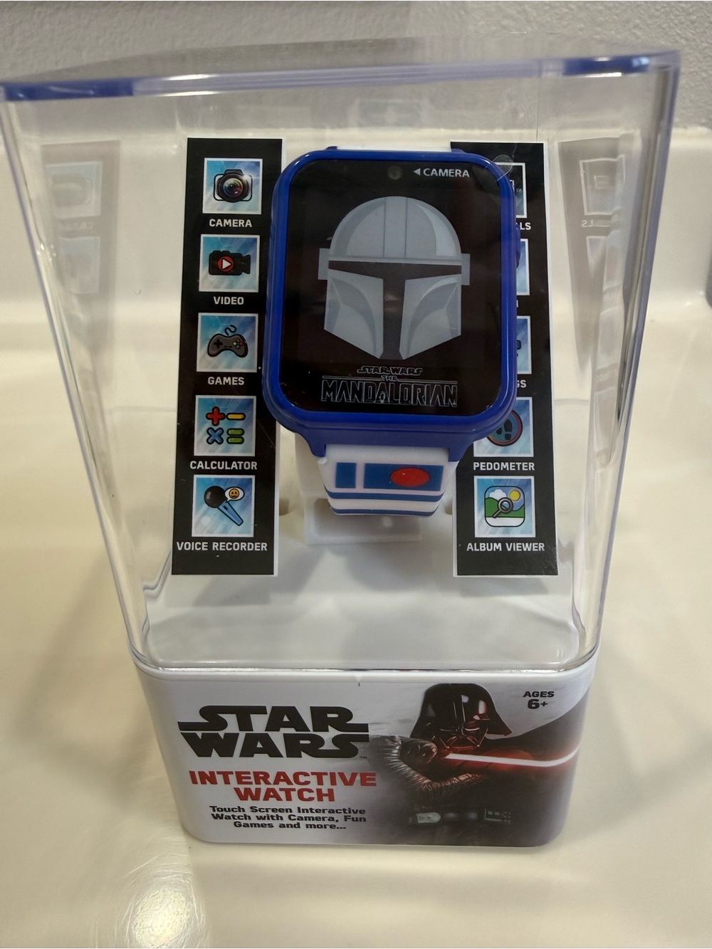 New Star Wars The Mandalorian Interactive Kids Smartwatch - Blue